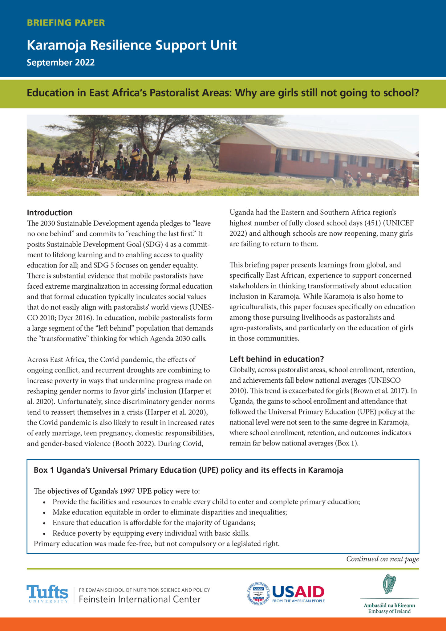 Karamoja Library | Karamoja Resilience Support Unit
